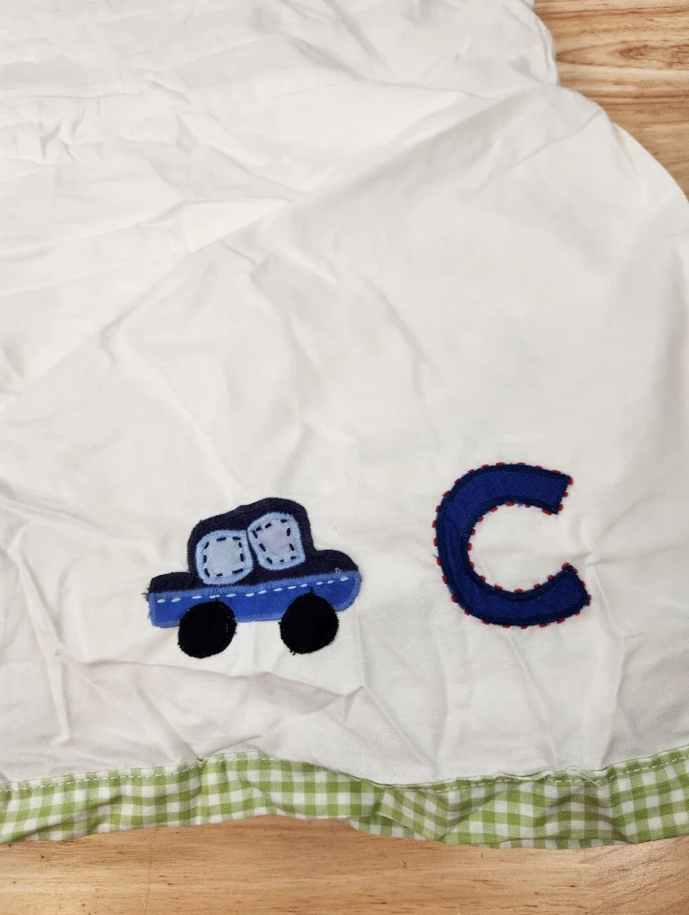 Pottery Barn Kids Alphabet Crib Bed Skirt 28